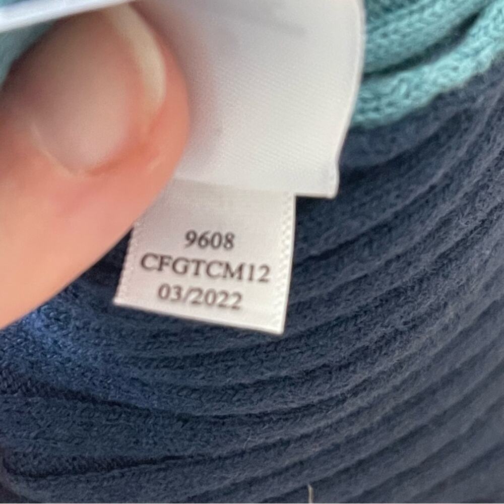 Aeropostale Color blocked Ruffle button-up cropped tank knit top women’s size S - Picture 5 of 7